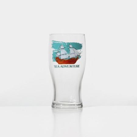 Glass glass for beer "Tyulip. Sea adventure ", 570 ml, mix