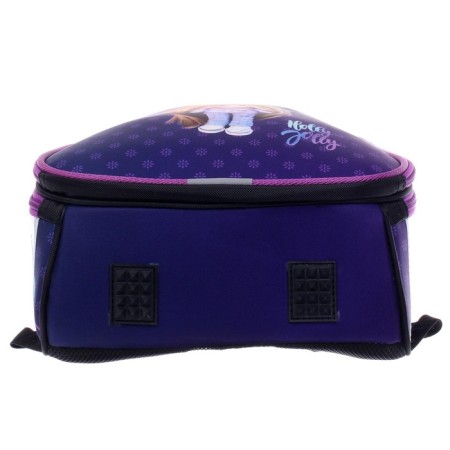 School backpack 38 x 30 x 16 cm, ergonomic back, Stavia "Tilda", blue/lilac/gray-7