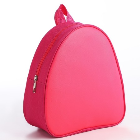 Baby backpack for girls, 23x20.5 cm, lightning department, pink color-1