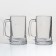 A set of glass mugs “TIME TIME. Beer mug ", 500 ml, 2 pcs