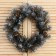 Wreath "Winter Fairy Tale (with gold cones) 45 cm