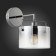 Wall lamp EVOLUCE. Sle155601-01. Nosta. 1x40 W, E14, 15x21 cm, color chromium