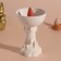 Stand for incense "Egyptian" height 10cm, diameter 7cm white