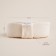 Warrous - massage sponge SL Home "Ortika", nettles, 15 × 10 × 5 cm, beige color