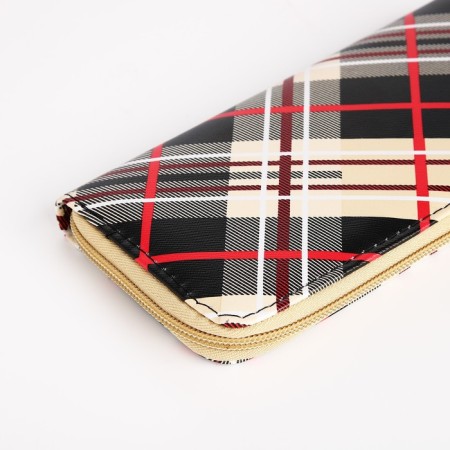 Women's wallet with lightning, beige color-2