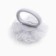 Outlet. Bant for hair on elastic band, white, 6.5 cm, princesses