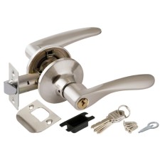 PUNTO 6020 SN-E hinge handle, key/fixer, matte nickel color