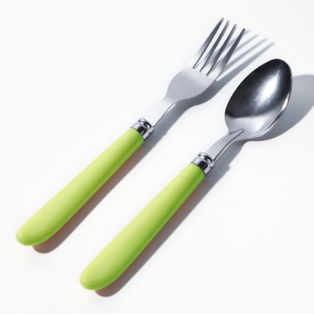 Set of cutlery of the "heart lunch", fork, spoon-2