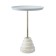 Coffee table Sustainable, 377 × 377 × 530 mm, gray / white color