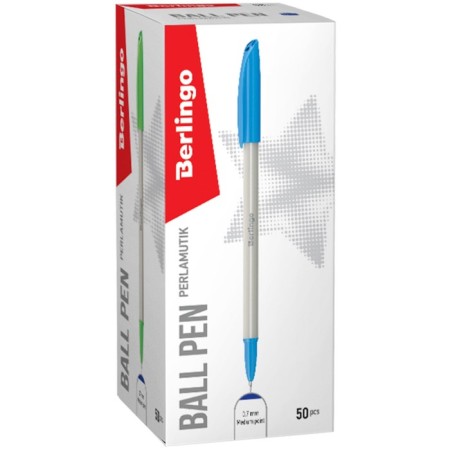 Ballic handle 0.7 mm, perlamutik, blue ink-8