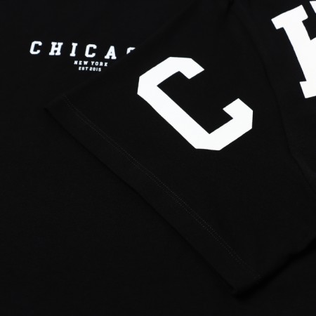 T-shirt female, black color, size One size (42-46)-3
