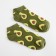 Socks shortened minku "avocado", size 36-41 (23-27 cm)