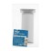 Support adjustable Orkr001cr tundra, round, d = 40, h = 100 mm, matte chromium color