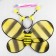 Carnival set "Bee", 2 items: rim, wings