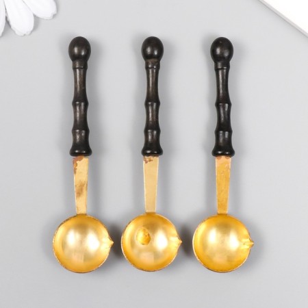 Spoon for melting waxy metal, tree 6 g 9.6x2.5 cm-2