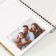 Photo album magnetic 20 sheets 23x28cm "Flower collection14 (3 white roses)"