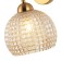 Wall lamp Frency 1xe27 40W, size 19x24.5x26.5 cm, bronze color