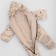 Kinderlitto children's jumpsuit “New friends. Beige animals ", height 68-74 cm