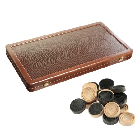 Black backgracks are large 60 x 60 cm, brown, board game-2