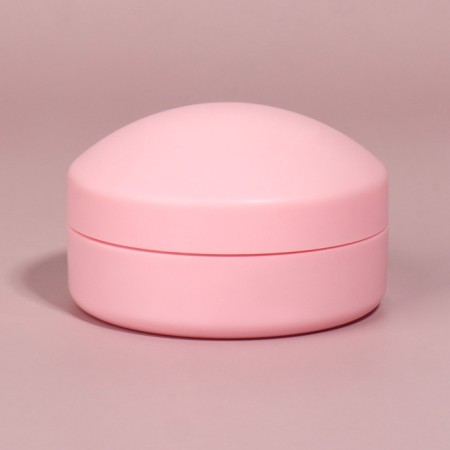 The comb is massage, round, folding, with a mirror, d = 7.5 cm, in the box, the color is pink-3