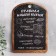 Rules at home "Rules of our kitchen, chalk board"