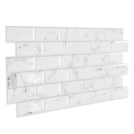PVC panel Carrara tile, 485x960-1