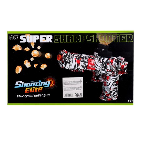 Ocean pistol, shoots gel bullets, works from the battery-17