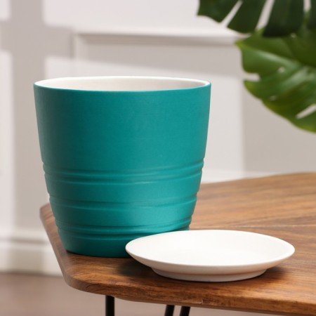Flower pot 3 l prestige green # 2-1