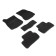3D mats for Mercedes-Benz A-SLASS, (W177), 2018-n, black, set