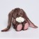 Soft toy "Li with white flowers", 25 cm