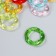 Decor for creativity Plastic "Uneven Ring" MIX 0.6x2.8x2.8 cm