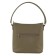 Female bag, genuine leather, olive 27x12x47 cm