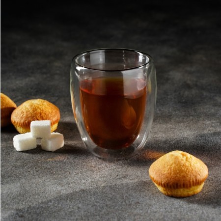 Glass glass with double walls "Paul", 300 ml-2