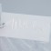 Bag Gift Organza Silver "For You", with a nameplate, 20 x 30 cm +/- 1.5 cm