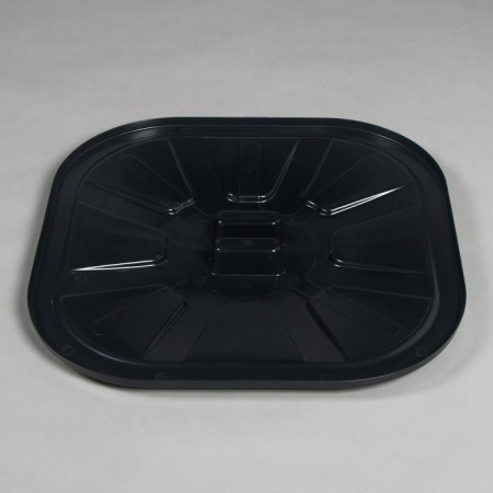 Barrel-bark bar, 300 l, with a lid, color mix-4