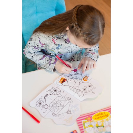 Coloring with stickers "Princess", 16 p.-5