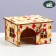 House for rodents, 9 x 8.2 x 5.3 cm, plywood