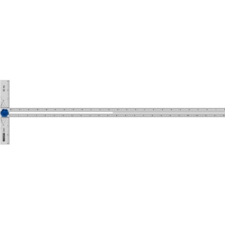 T-angle aluminum bison 34389, professional, with a mobile guide