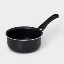 Ковш Consul d=16 см, 1,2 л, антипригарное покрытие, цвет чёрный