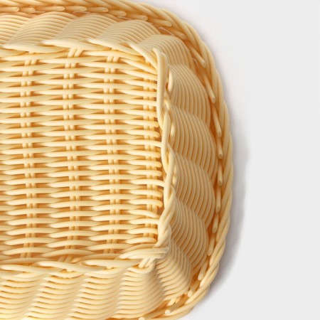Basket for fruits and bread Vanilla, 24 × 17 × 6.5 cm-4