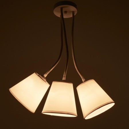Economic light chandelier 91101/3 3x60W E27, Bely, 64x64x50 cm-2
