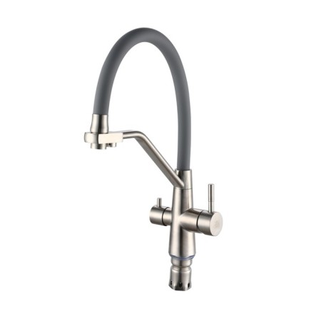 Kitchen mixer "RMS" SUS127GY-016F-015, output for drinking water, flexible surge