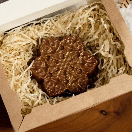 Chocolate figure snowflake 3, 80 g-1