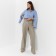 Women's pants (eco -leather) minku: eco leather color gray, size 44