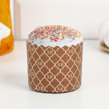 Paper form for cupcake, muffins and kulich "HB New" 70 x 60 mm