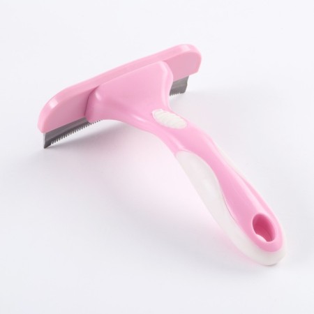 A big chef, a blade 10 cm wide, pink-2