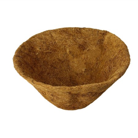 Liner in kashpo, d = 35 cm, from coconut fiber, "cone", Greengo