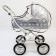 Universal raincoat for a baby stroller, with a window, PVD