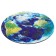 Wooden puzzle with a two -layer cover "Planet Earth" m