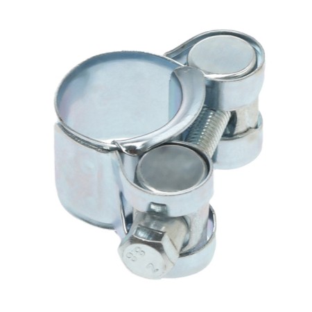 The clamp zein English, diameter 17-19 mm, width 18 mm, galvanized